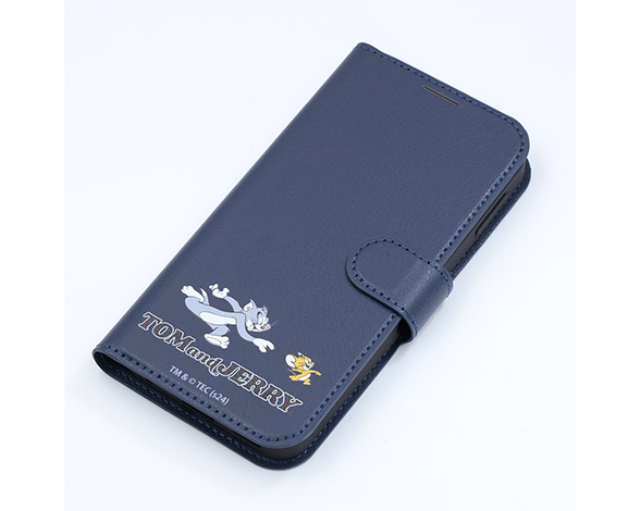 AQUOS sense10 / AQUOS sense9 トムとジェリー / 衝撃吸収 マグネットベルト シンプル 手帳型レザーケース 2