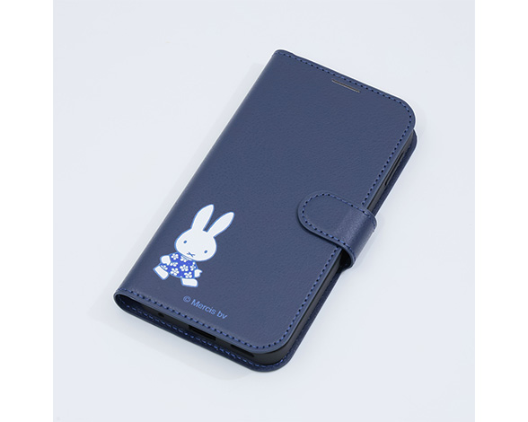 AQUOS sense10 / AQUOS sense9 ミッフィー / 衝撃吸収 マグネットベルト シンプル 手帳型レザーケース 2