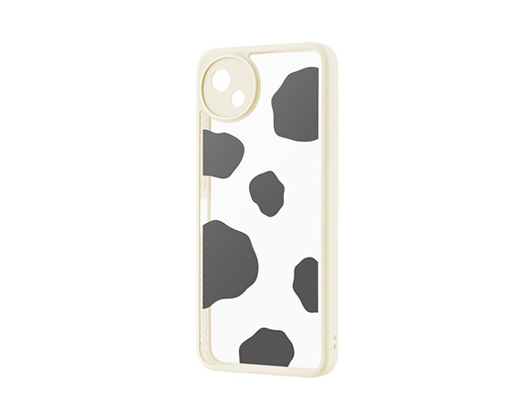 AQUOS wish5 耐衝撃ハイブリッドケース 「Velta Design」 ミルクホワイト/I