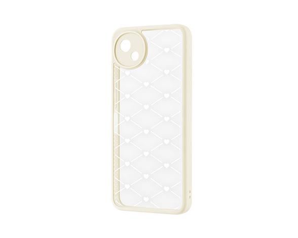 AQUOS wish5 耐衝撃ハイブリッドケース 「Velta Design」 ミルクホワイト/J