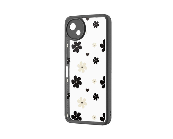 AQUOS wish5 耐衝撃ハイブリッドケース 「Velta Design」 ダークグレー/C