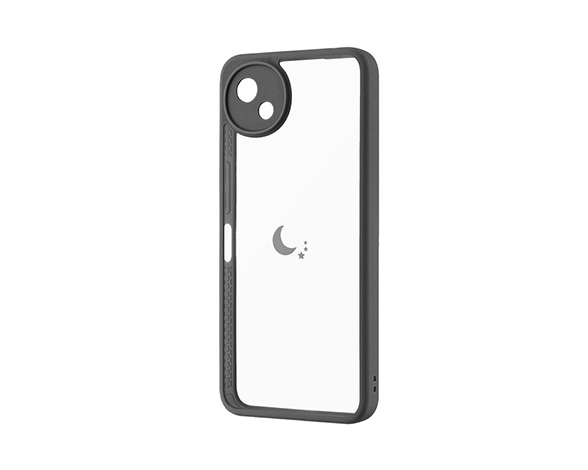 AQUOS wish5 耐衝撃ハイブリッドケース 「Velta Design」 ダークグレー/F