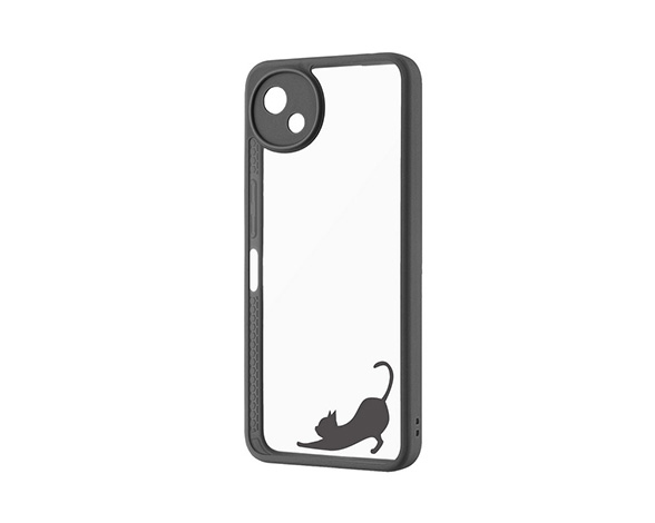 AQUOS wish5 耐衝撃ハイブリッドケース 「Velta Design」 ダークグレー/N