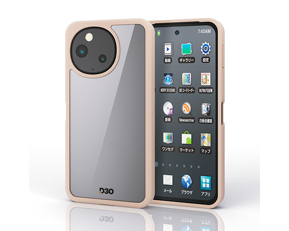 AQUOS sense10/AQUOS sense9 ﾊｲﾌﾞﾘｯﾄﾞｹｰｽ D3O ﾌﾚｰﾑｶﾗｰ 3