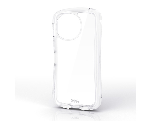 AQUOS sense10/AQUOS sense9 Grippy ﾊｲﾌﾞﾘｯﾄﾞｹｰｽ   ﾊｰﾌｸﾘｱ
