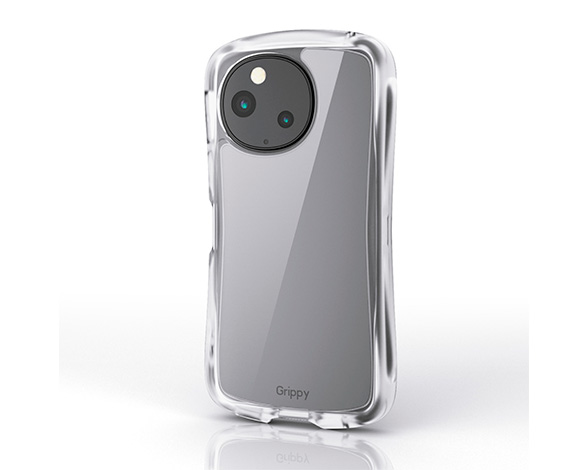 AQUOS sense10/AQUOS sense9 Grippy ﾊｲﾌﾞﾘｯﾄﾞｹｰｽ   ﾊｰﾌｸﾘｱ 2