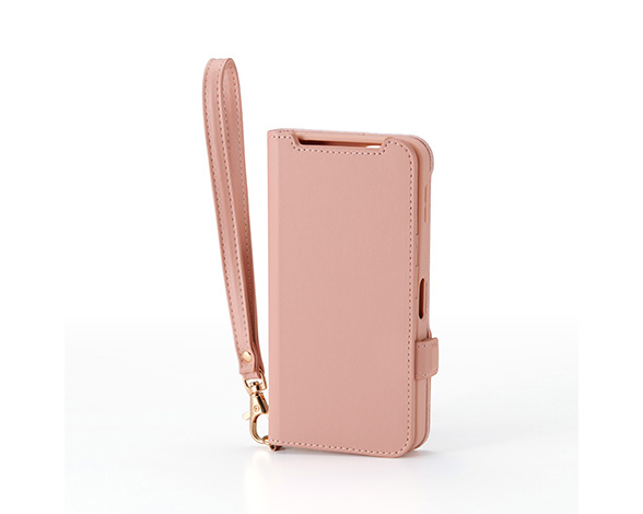 AQUOS sense10/AQUOS sense9 手帳型ｹｰｽ 磁石付 耐衝撃 ﾊﾝﾄﾞｽﾄﾗｯﾌﾟ付