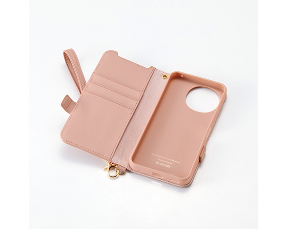 AQUOS sense10/AQUOS sense9 手帳型ｹｰｽ 磁石付 耐衝撃 ﾊﾝﾄﾞｽﾄﾗｯﾌﾟ付 2