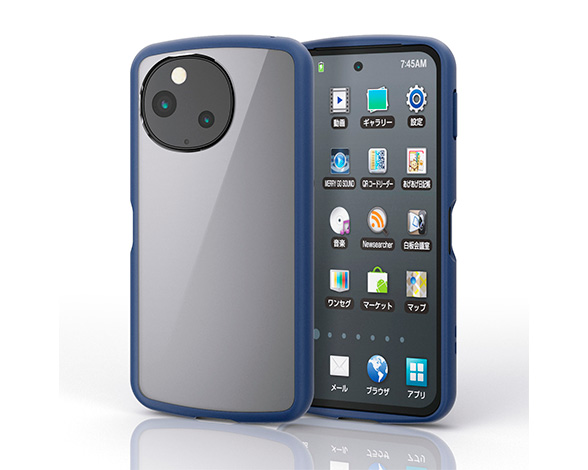 AQUOS sense10/AQUOS sense9 TOUGH SLIM LITE ｹｰｽ ﾌﾚｰﾑｶﾗｰ ｽﾄﾗｯﾌﾟﾎｰﾙｼｰﾄ付 3