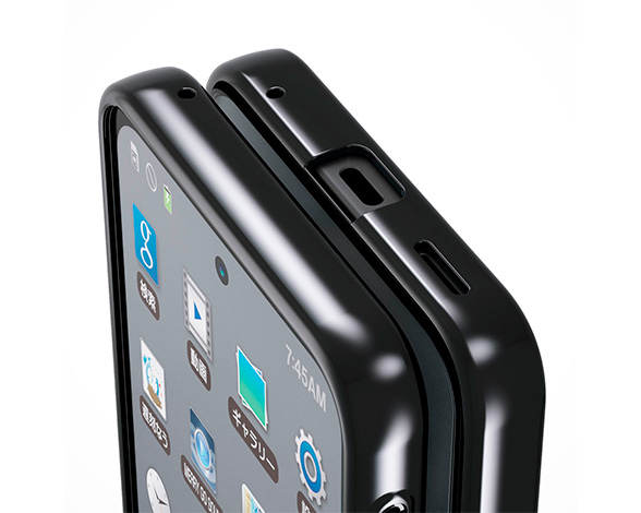 AQUOS sense10/AQUOS sense9 ｿﾌﾄｹｰｽ ｻｲﾄﾞﾒｯｷ 4