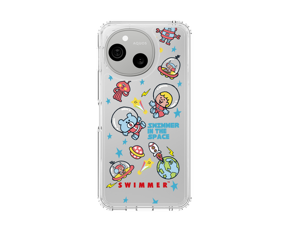 AQUOS sense10 SWIMMER - space スリムプロテクションケース