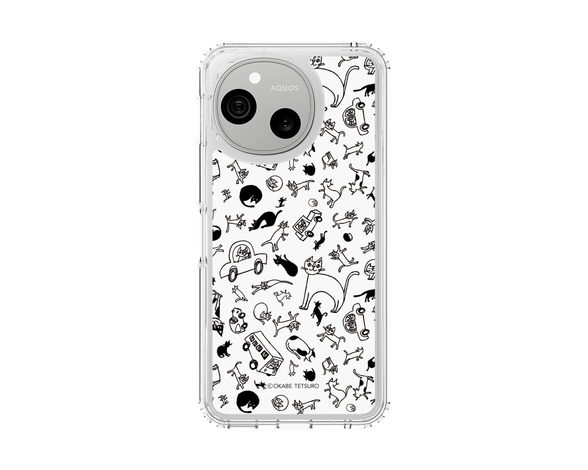 AQUOS sense10 おかべてつろう - おでかけ日和 スリムプロテクションケース