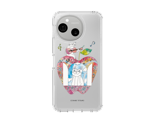 AQUOS sense10 おかべてつろう - きみの心が聴こえてくるよ スリムプロテクションケース