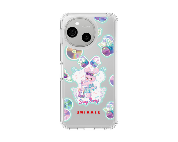 AQUOS sense10 SWIMMER - シャイニーバニー スリムプロテクションケース
