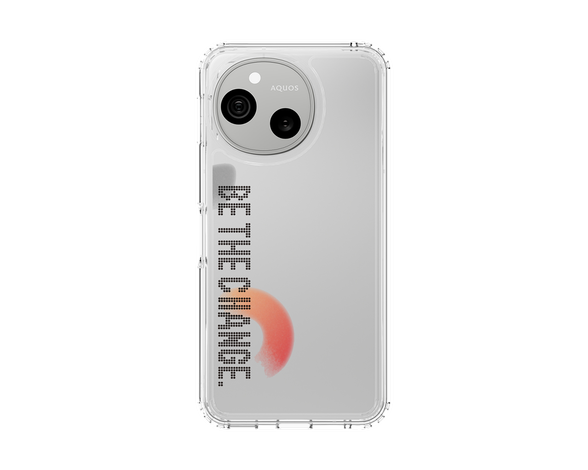 AQUOS sense10 オリジナル - ドットオーバーレイ - BE THE CHANGE/A スリムプロテクションケース