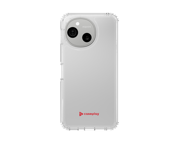 AQUOS sense10 オリジナル - caseplayロゴ - レッド/A スリムプロテクションケース