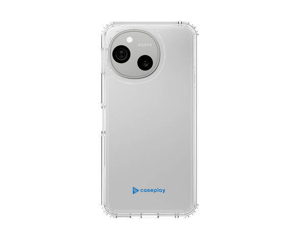 AQUOS sense10 オリジナル - caseplayロゴ - ブルー/A スリムプロテクションケース