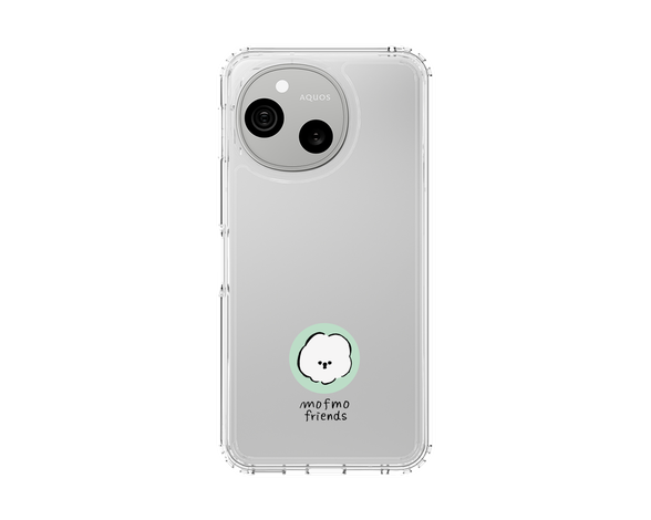 AQUOS sense10 mofmofriends - アイコン - ビジョンフリーゼ スリムプロテクションケース