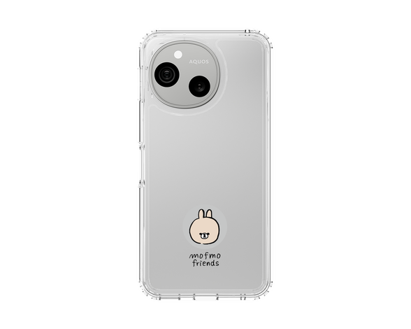 AQUOS sense10 mofmofriends - アイコン - ネザーランドドワーフ スリムプロテクションケース