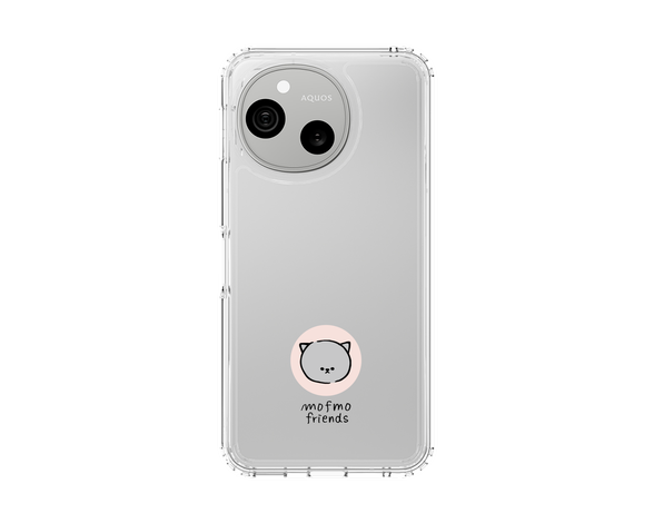 AQUOS sense10 mofmofriends - アイコン - ブリティッシュショートヘア スリムプロテクションケース