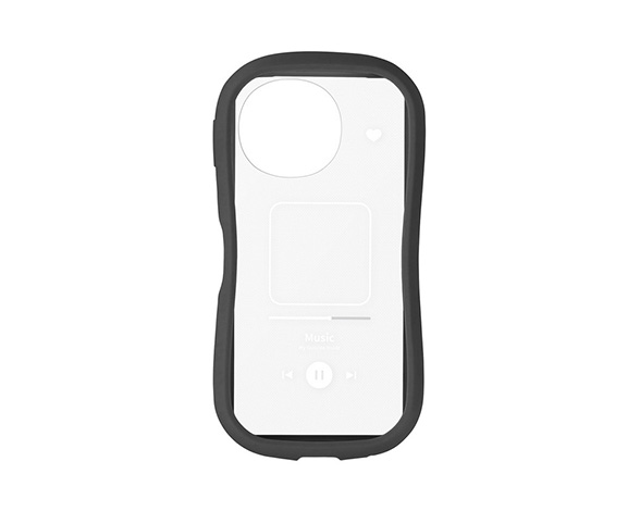 AQUOS sense10/sense9 耐衝撃ハイブリッドケース 「ViAMO Design」 ダークグレー/F 2