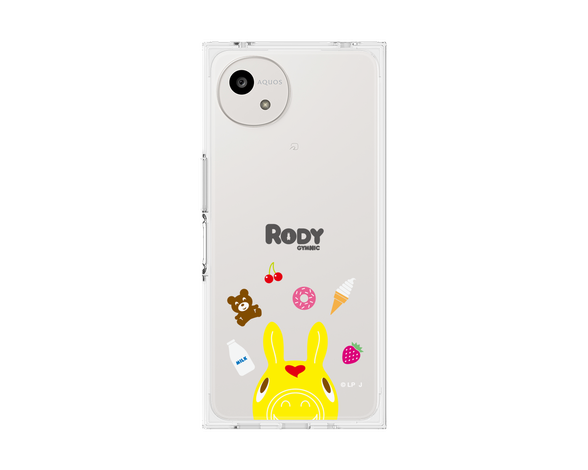 AQUOS wish5 ロディ - フェイス プレミアムスクエアケース