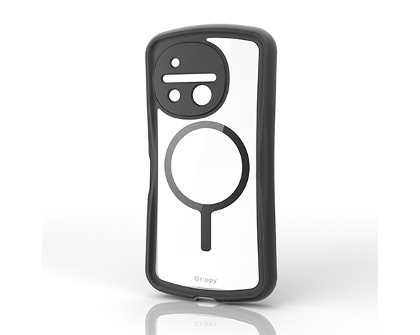 AQUOS R11 Grippy ﾊｲﾌﾞﾘｯﾄﾞｹｰｽ ﾌﾚｰﾑｶﾗｰ 極限 MAGKEEP