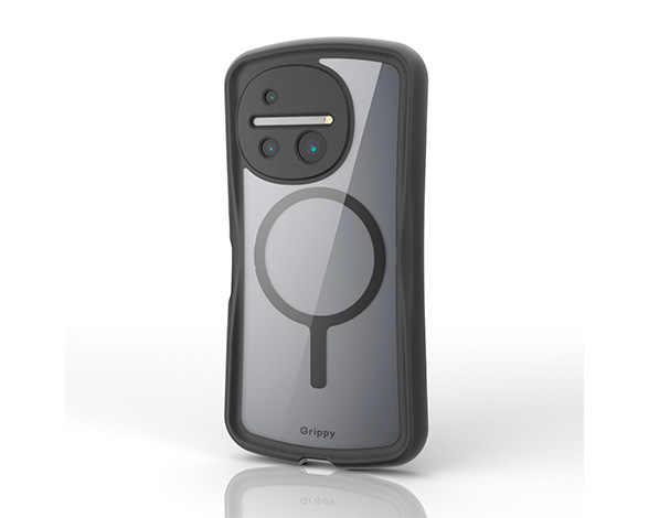 AQUOS R11 Grippy ﾊｲﾌﾞﾘｯﾄﾞｹｰｽ ﾌﾚｰﾑｶﾗｰ 極限 MAGKEEP 3