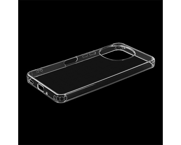 AQUOS R11 SH-51G/SH-M35 ソフトケース 「UTILO Soft」 クリア 3