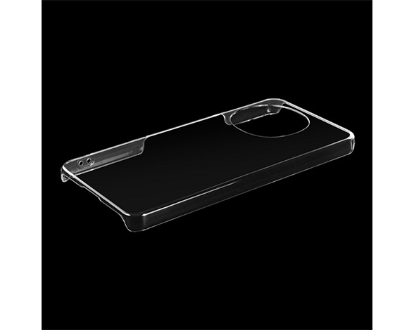 AQUOS R11 SH-51G/SH-M35 ハードケース 「UTILO Hard」  クリア 3