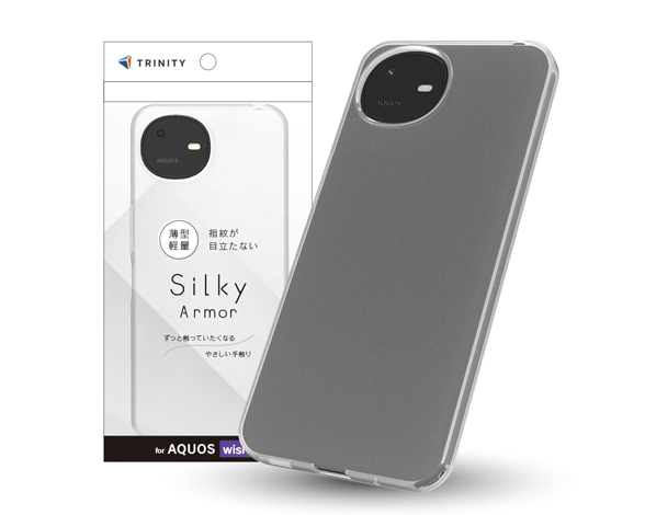 AQUOS wish6 [Silky Armor] シルキータッチケース