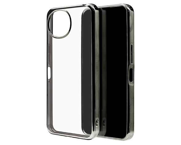 AQUOS wish6 専用ケース ソフトケース TPU メタルフレーム MGR