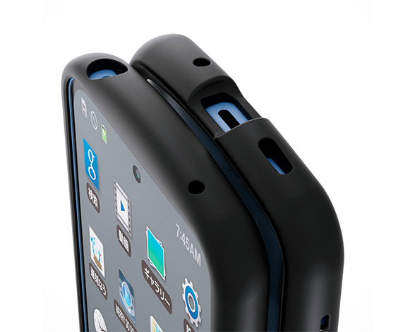 AQUOS wish6 Grippy ﾊｲﾌﾞﾘｯﾄﾞｹｰｽ ﾌﾚｰﾑｶﾗｰ 極限 MAGKEEP 2