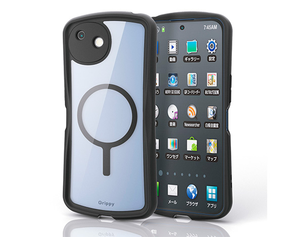 AQUOS wish6 Grippy ﾊｲﾌﾞﾘｯﾄﾞｹｰｽ ﾌﾚｰﾑｶﾗｰ 極限 MAGKEEP 3