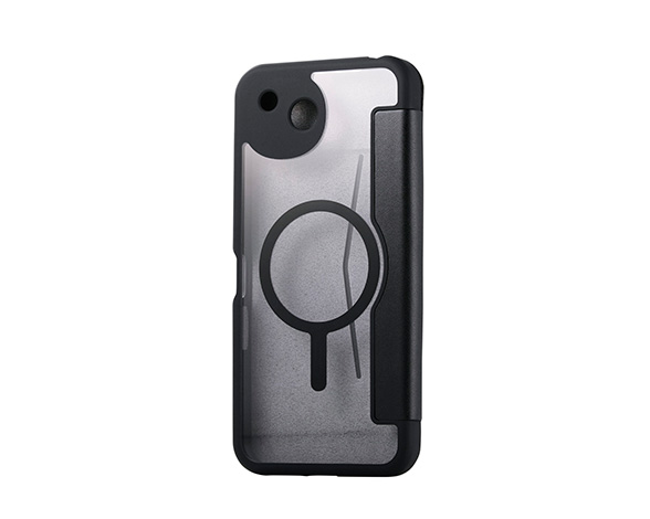 AQUOS wish6 ﾊｲﾌﾞﾘｯﾄﾞｹｰｽ ﾌﾗｯﾌﾟ付 極限 MAGKEEP
