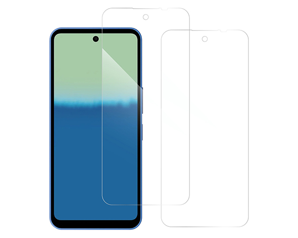 【お得な二枚入り】AQUOS wish6用 ソフトフィルム 保護フィルム 気泡無し 貼りやすい 指紋防止 [クリア仕様]