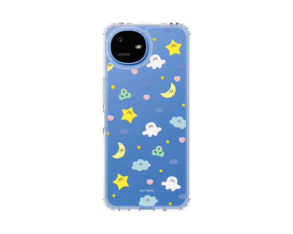 AQUOS wish6 シナぷしゅ よぞら スリムプロテクションケース