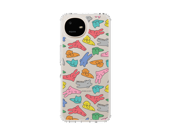 AQUOS wish6 CRAFTHOLIC Relax スリムプロテクションケース