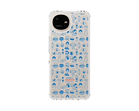 AQUOS wish6 CRAFTHOLIC JAPAN スリムプロテクションケース