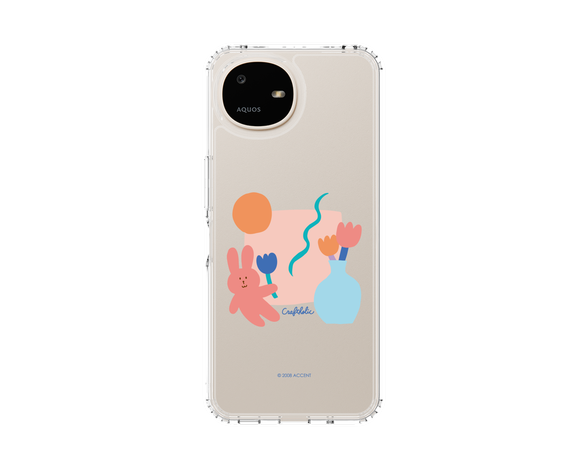 AQUOS wish6 CRAFTHOLIC Art スリムプロテクションケース