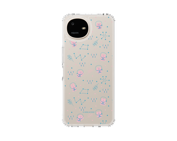 AQUOS wish6 CRAFTHOLIC Astronaut スリムプロテクションケース