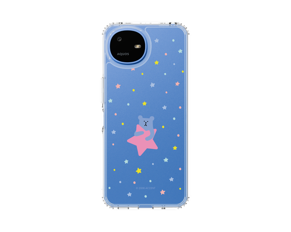AQUOS wish6 CRAFTHOLIC Star SLOTH スリムプロテクションケース