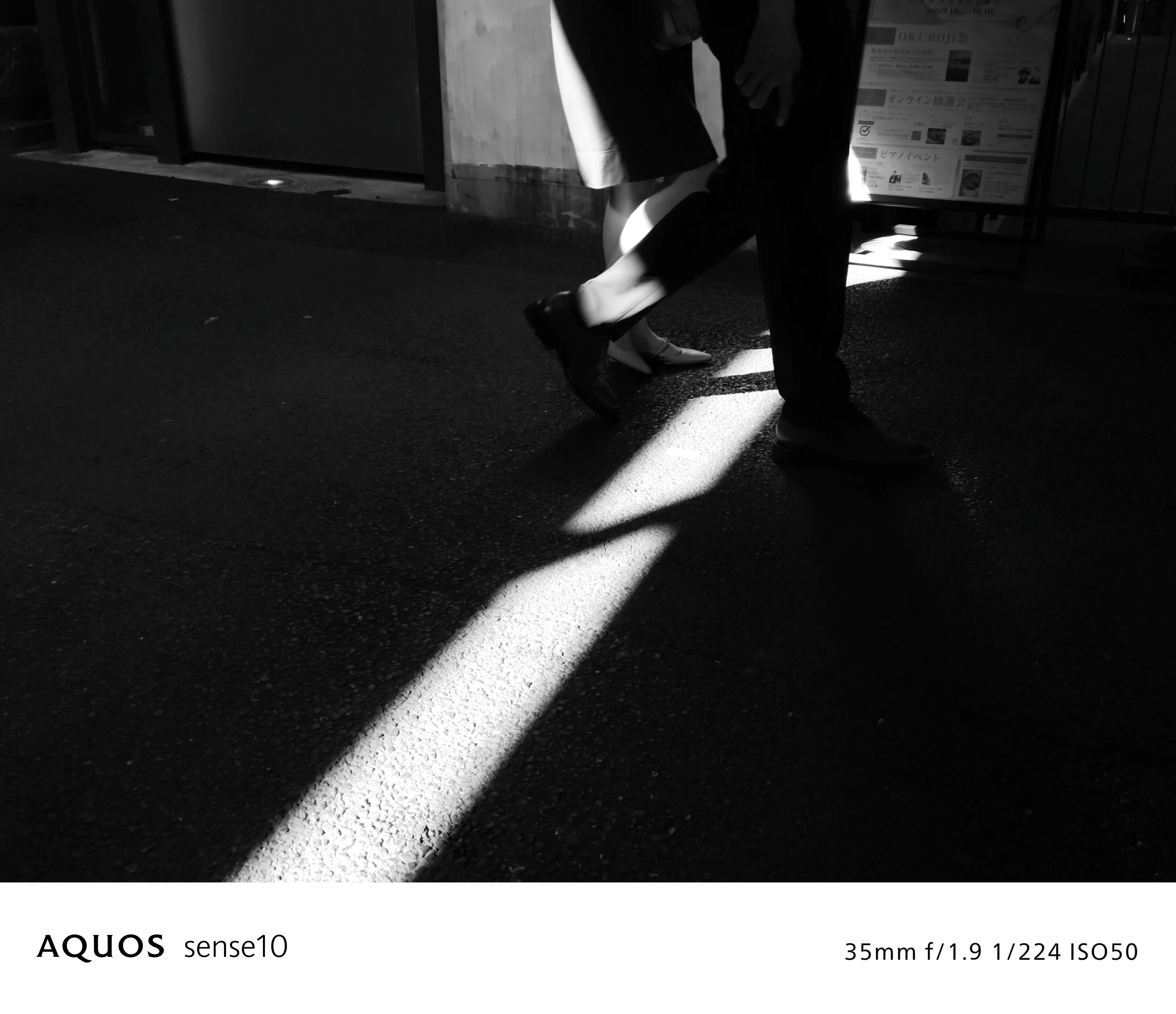 モノクローム フィルターON 写真