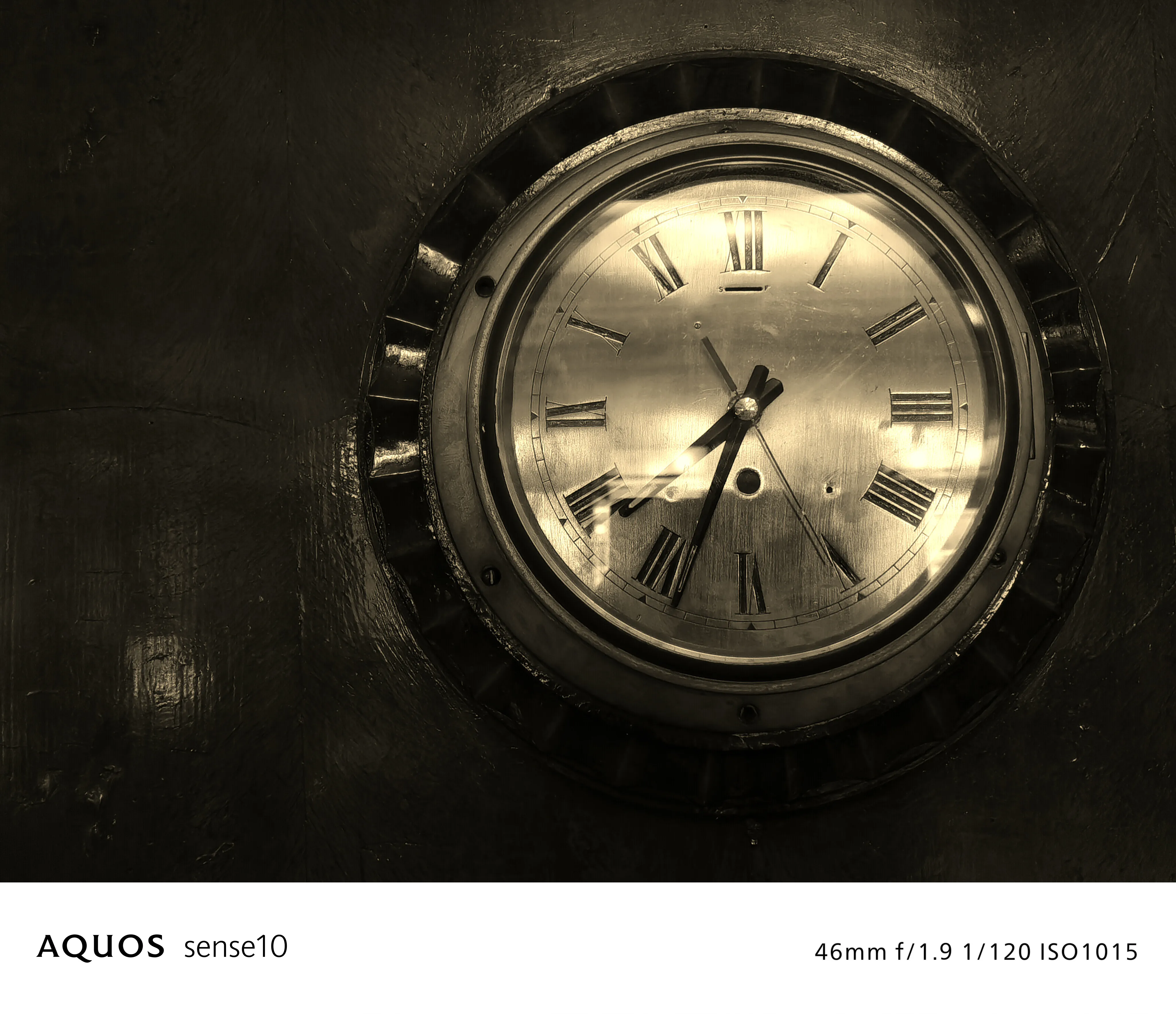 セピア フィルターON 写真