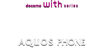 AQUOS PHONE SH-01D