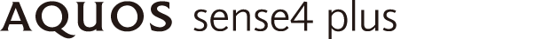 AQUOS sense4 plus